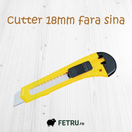 Unelte - Cutter plastic mare fara sina 18MM