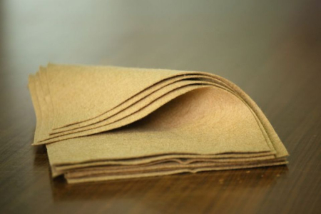 Fetru A4 60%-40% - Fetru A4 IDEA (60% lână, 40% viscoză)- nisip