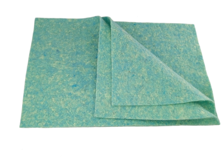 Fetru A4 60%-40% - Fetru A4 IDEA (60% lână, 40% viscoză)- verde mare