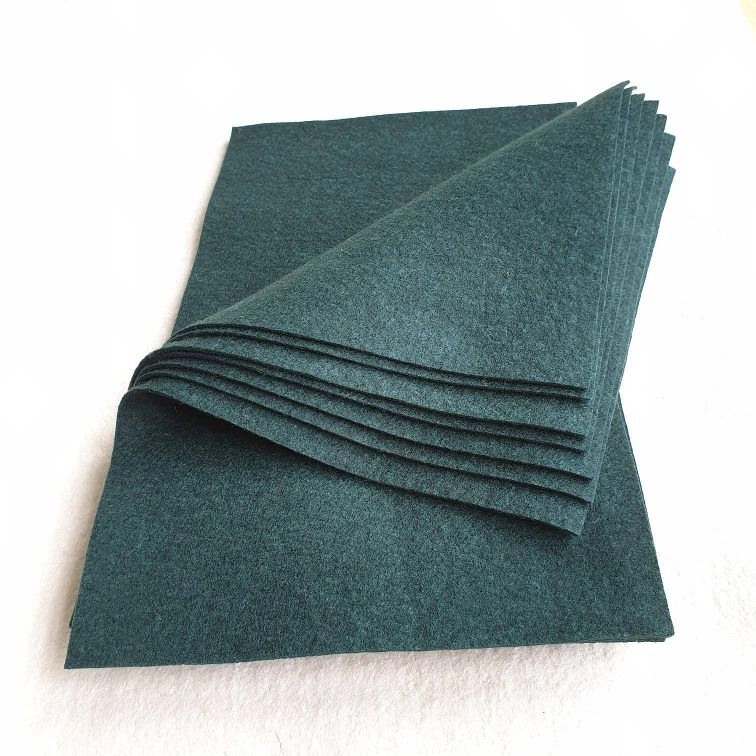 Fetru A4 60%-40% - Fetru A4 IDEA (60% lână, 40% viscoză)- petrol