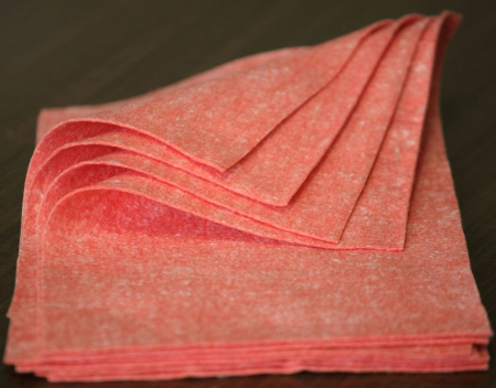 Fetru din lana - Fetru A4 ZORIN (100%lana)- piersica melange