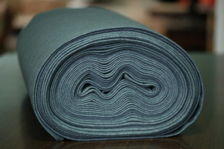 Fetru Metraj 60%-40% - Fetru IDEA (60% lana, 40% viscoza) la metru - gri delfin