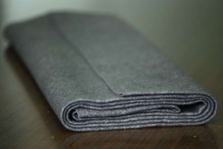 Fetru Metraj 60%-40% - Fetru IDEA (60% lana, 40% viscoza) la metru - gri marmorat