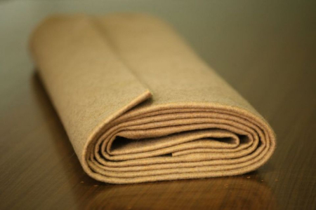 Fetru Metraj 60%-40% - Fetru IDEA (60% lana, 40% viscoza) la metru - nisip