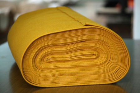 Fetru Metraj 60%-40% - Fetru IDEA (60% lana, 40% viscoza) la metru - ocru