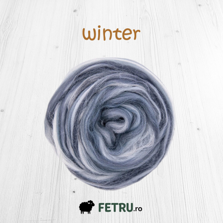 Lana pieptanata - Lana MERINO MAGIC extrafina 50gr