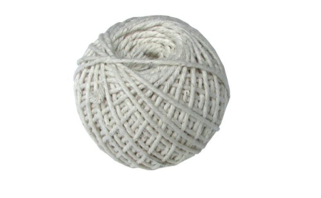 Accesorii & Unelte - Sfoara ALBA subtire din bumbac