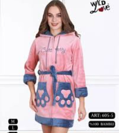 IMBRACAMINTE DAMA - HALAT DE CASA FEMEI Wild Love