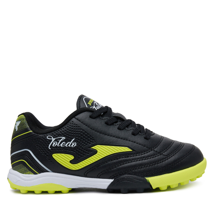 Ghete de fotbal copii Joma Toledo Jr 2501 Negru TF