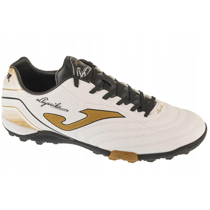 Ghete de fotbal Joma Aguila 2502 Blanco Oro TF [2]