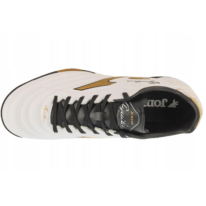 Ghete de fotbal Joma Aguila 2502 Blanco Oro TF [4]
