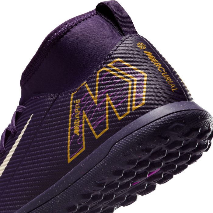 Ghete de fotbal Nike Jr Mercurial Superfly 10 Club Km Kylian Mbappé TF [4]
