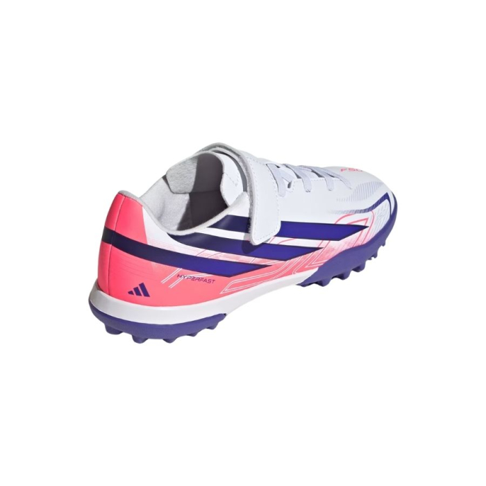 Ghete fotbal copii adidas F50 Hyperfast Club H&L TF J [3]