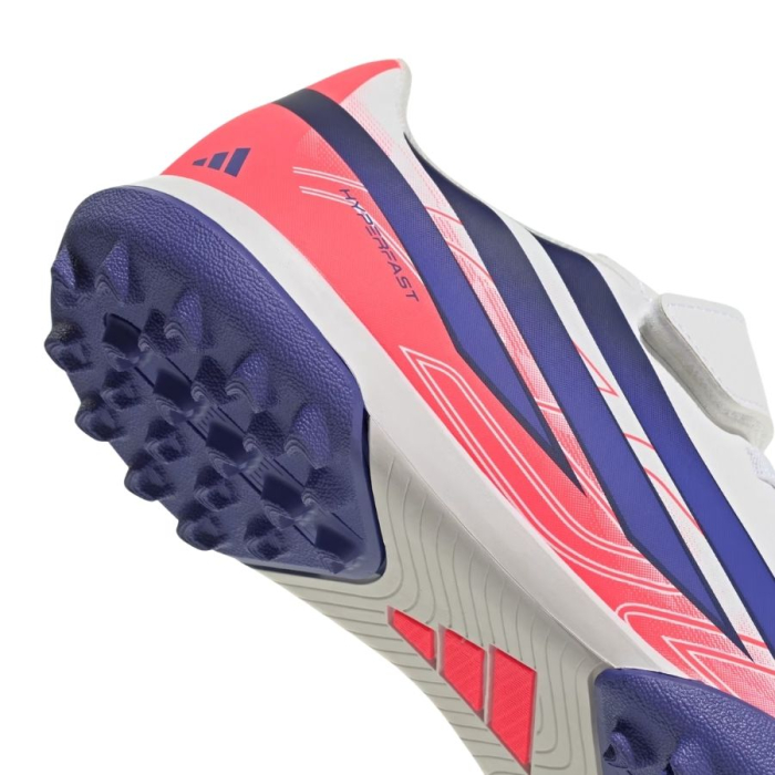 Ghete fotbal copii adidas F50 Hyperfast Club H&L TF J [5]
