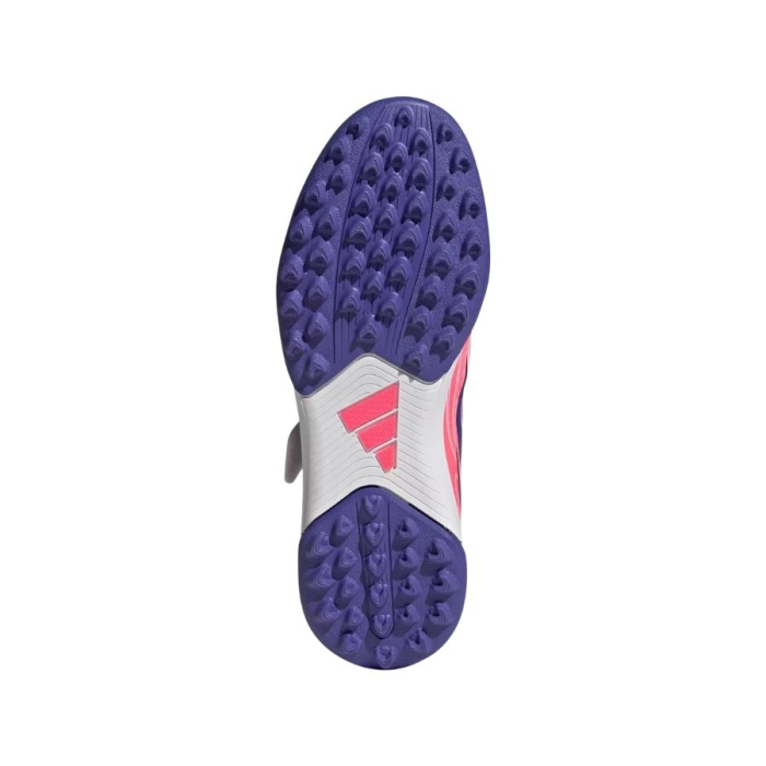 Ghete fotbal copii adidas F50 Hyperfast Club H&L TF J [7]