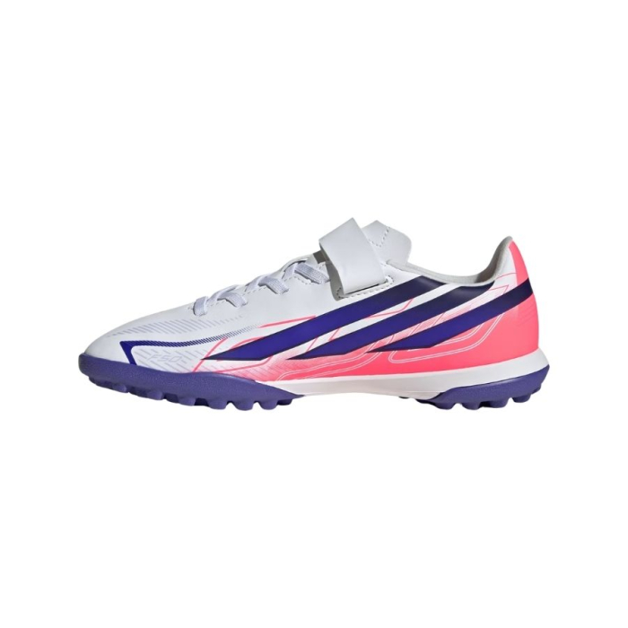 Ghete fotbal copii adidas F50 Hyperfast Club H&L TF J [8]