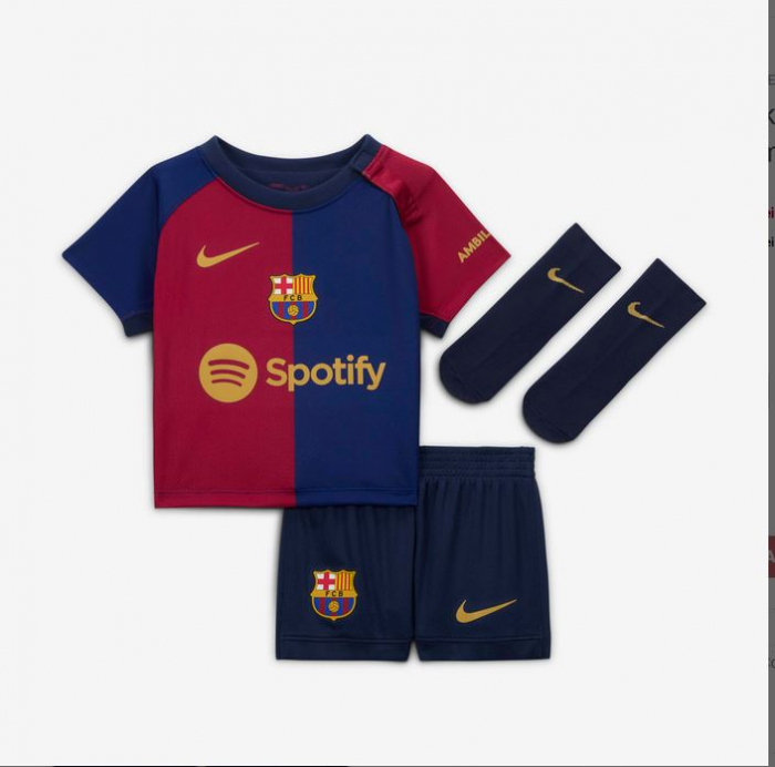 Set 3 piese Nike Fcb Inf Nk Df Kit Stad Crraghm