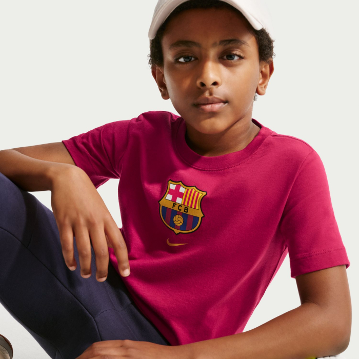 Tricou Nike copii FCB U Nk Crest Tee [2]