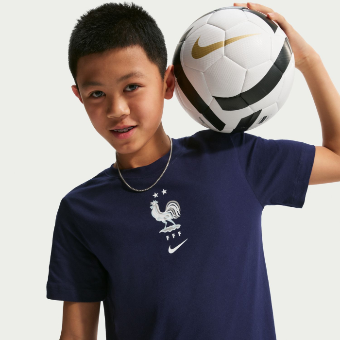 Tricou Nike copii FFF U Nk Crest Tee [3]