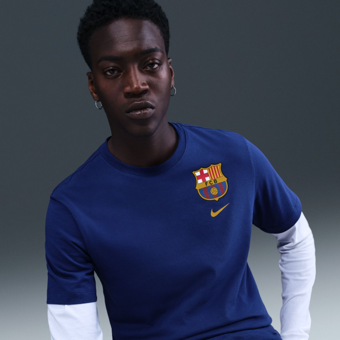 Tricou Nike FCB M Nk Crest Tee [5]