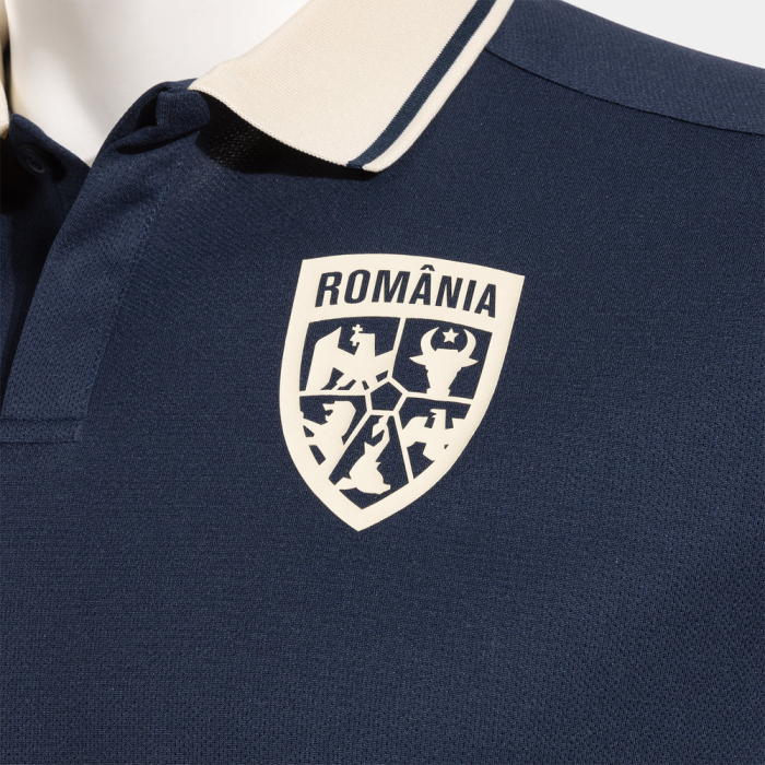 Tricou Oficial de prezentare Polo adulti Romania 25/26 Albastru [8]