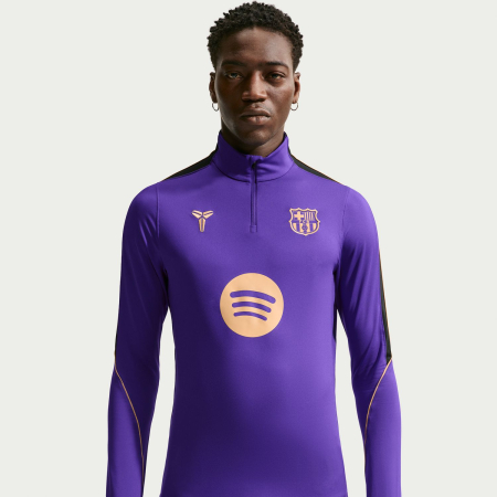 Bluze fotbal barbati - Bluza Nike Fcb M NK DF Strk Drill Topk Aw