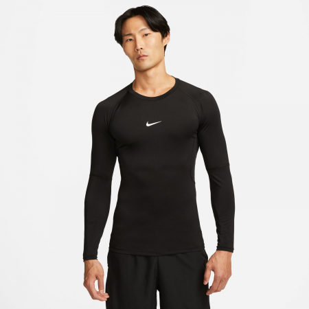 Bluze fotbal barbati - Bluza Nike M Np Df Tight Top LS