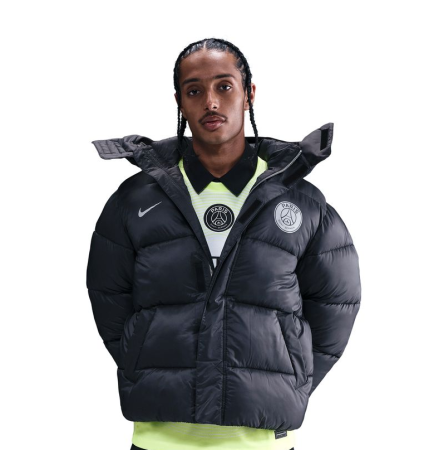 Geci si veste fotbal barbati - Geaca Nike PSG Mnl TFfilledpufferjkt Gxta