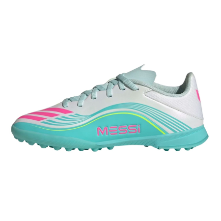 Ghete fotbal pentru sintetic (TF/AG) - Ghete fotbal adidas F50 MESSI LEAGUE TF J