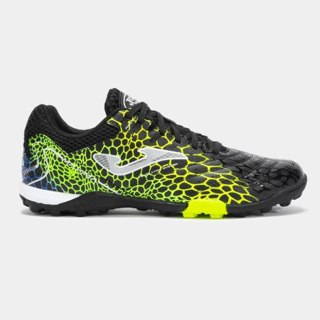 GHETE DE FOTBAL - Ghete fotbal Joma Maxima 2531 Negro Amarillo Verde TF