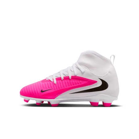 Ghete fotbal pentru iarba (FG/SG) - Ghete fotbal Nike copii Jr Phantom 6 High Club FG/MG