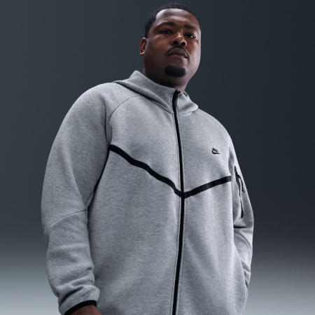 Imbracaminte barbati - Hanorac Nike M NK Tch Flc Wr Fz Jkt