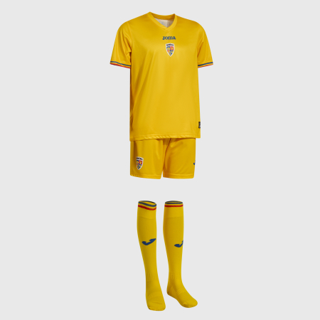 Echipe nationale - Kit Oficial de joc copii Romania 25/26 Galben