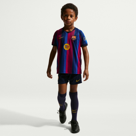 Tricouri echipe de fotbal - Set 3 Piese copii Nike Fcb Lk NK DF Kit Stad Hm