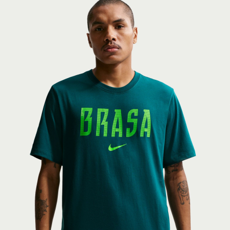 Echipe nationale - Tricou Nike Cbf M Nk Wordmark Tee