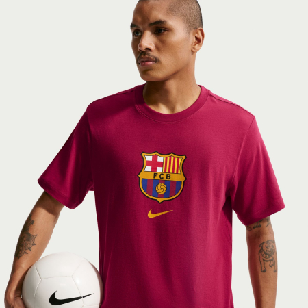 Echipe de club - Tricou Nike FCB M Nk Crest Tee