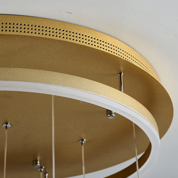 Candelabru/Lustra LED, Suspendata, Pendul, 4 Surse de Lumina, Design in forma de Fluture, Dimabil, 3 Tipuri de Lumina, Calda, Neutra si Rece, Ambientala, Potrivit pentru Dormitor, Bucatarie, Hol, Livi [5]