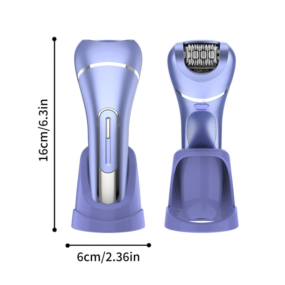 Epilator electric 7 in 1 pentru femei, aparat de ras electric dama, rasier electric feminin, trimmer intim bikini femei, epilator zona intima, axile si picioare, aparat epilat electric, rezistent la a [3]