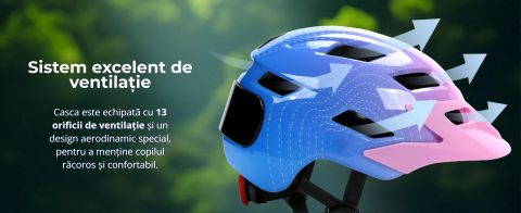 Casca de protectie bicicleta, cu afisaj LED si semnale de directie, pentru copii (baieti si fete), cu telecomanda wireless, captuseala EPS, Viziera de soare detasabila, Dimensiune reglabila [8]