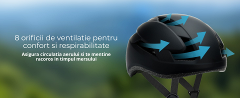 Casca de protectie bicicleta, inteligenta, programabila prin aplicatie cu afisaj LED si semnale de directie, pentru adulti si adolescenti, cu telecomanda wireless, captuseala EPS, dimensiune reglabila [6]