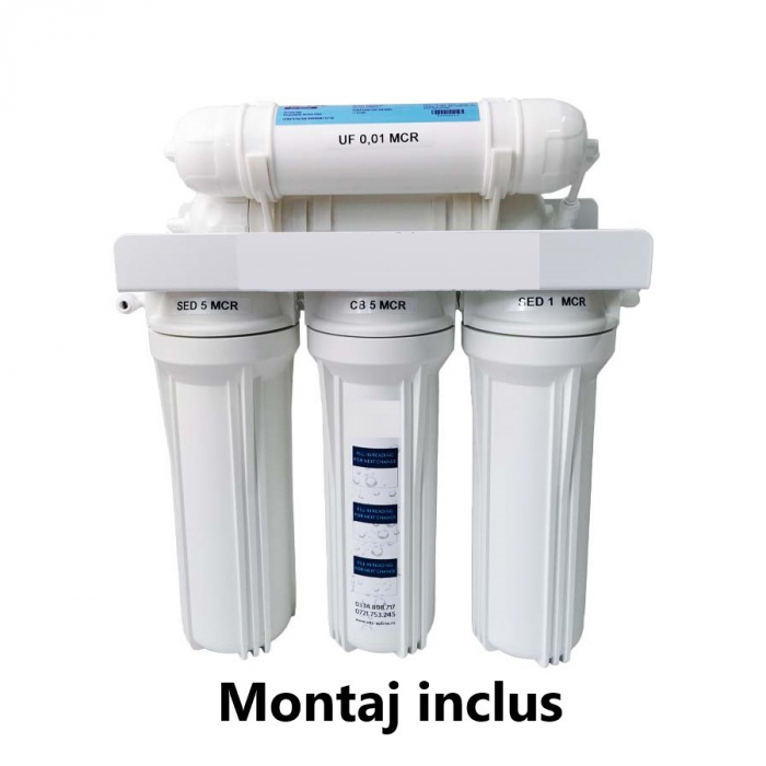Sistem filtrare apa 6 stadii cu dedurizare si pastrarea mineralelor [1]