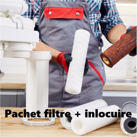 Produse - Pachet mentenanță sistem filtrare apă - schimbare filtre și verificare în Bacău