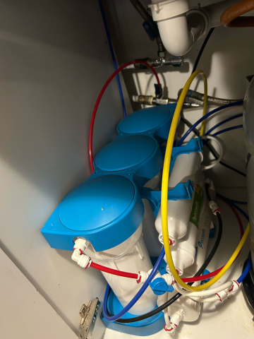 Montaj filtru apă cumpărat de client - intervenție FiltruPro în Bacău [2]