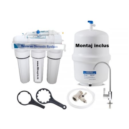 Produse - Sistem de osmoză inversă 6 trepte fără montaj - FiltruPro Bacău