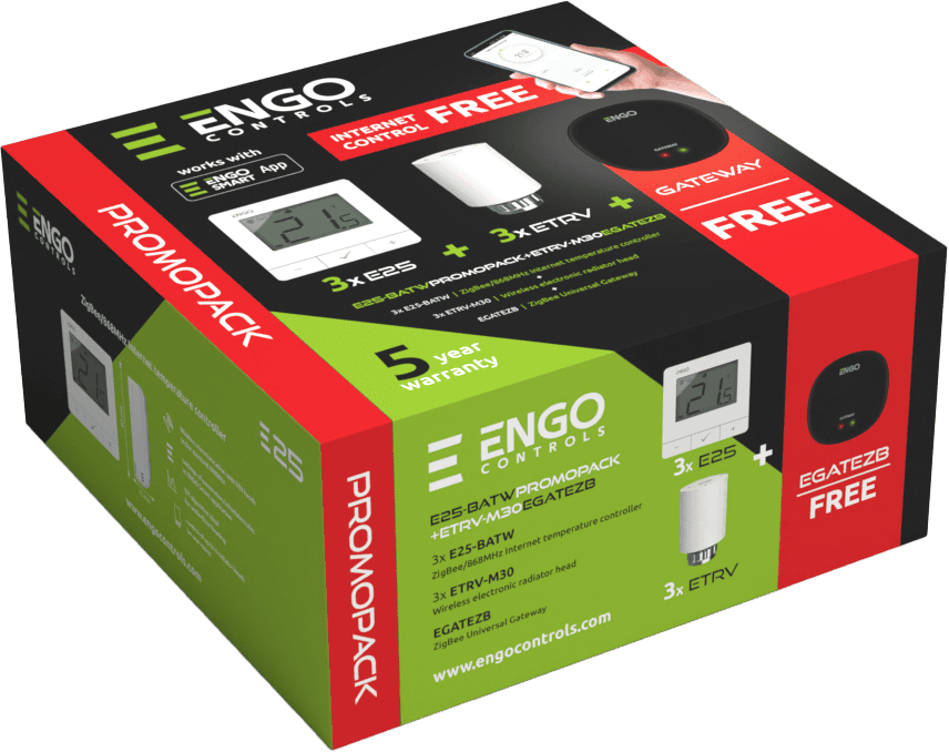 PROMOPACK (W)  E25-BATWX3BC+ETRV-M30X3BC+EGATEZBX1BC ENGO 3X TERMOSTATE E25-BATW (ALB)+3XCAP TERMOSTAT RADIATOR+1XGATEWAY [2]