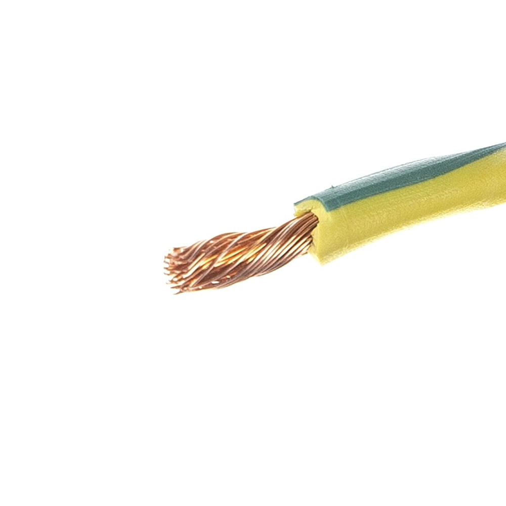 Conductor MYF 2.5 mm² Verde/Galben 100 m | Fir împământare flexibil [2]