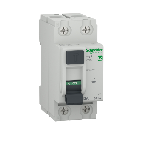 Sigurante - Easy Intrerupator diferential 2P  AC 30 mA 63A