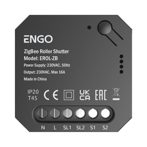 Senzori - EROL-ZB CONTROLER DE RULOURI DE FERESTRE-ENGO SMART,ZigBee,
