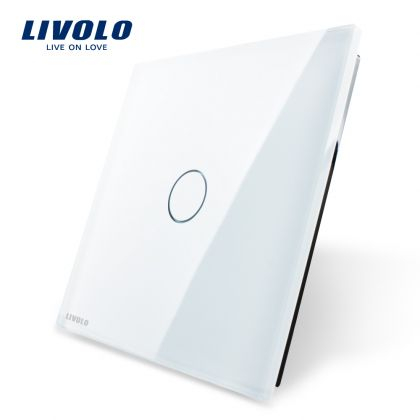 Aparataje LIVOLO - PANOU INTRERUPATOR SIMPLU,ALB 2M,VL-P701-2W