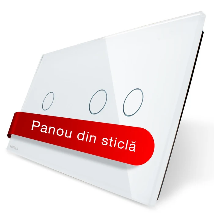 Aparataje LIVOLO - PANOU INTRERUPATOR SIMPLU+DUBLU,
